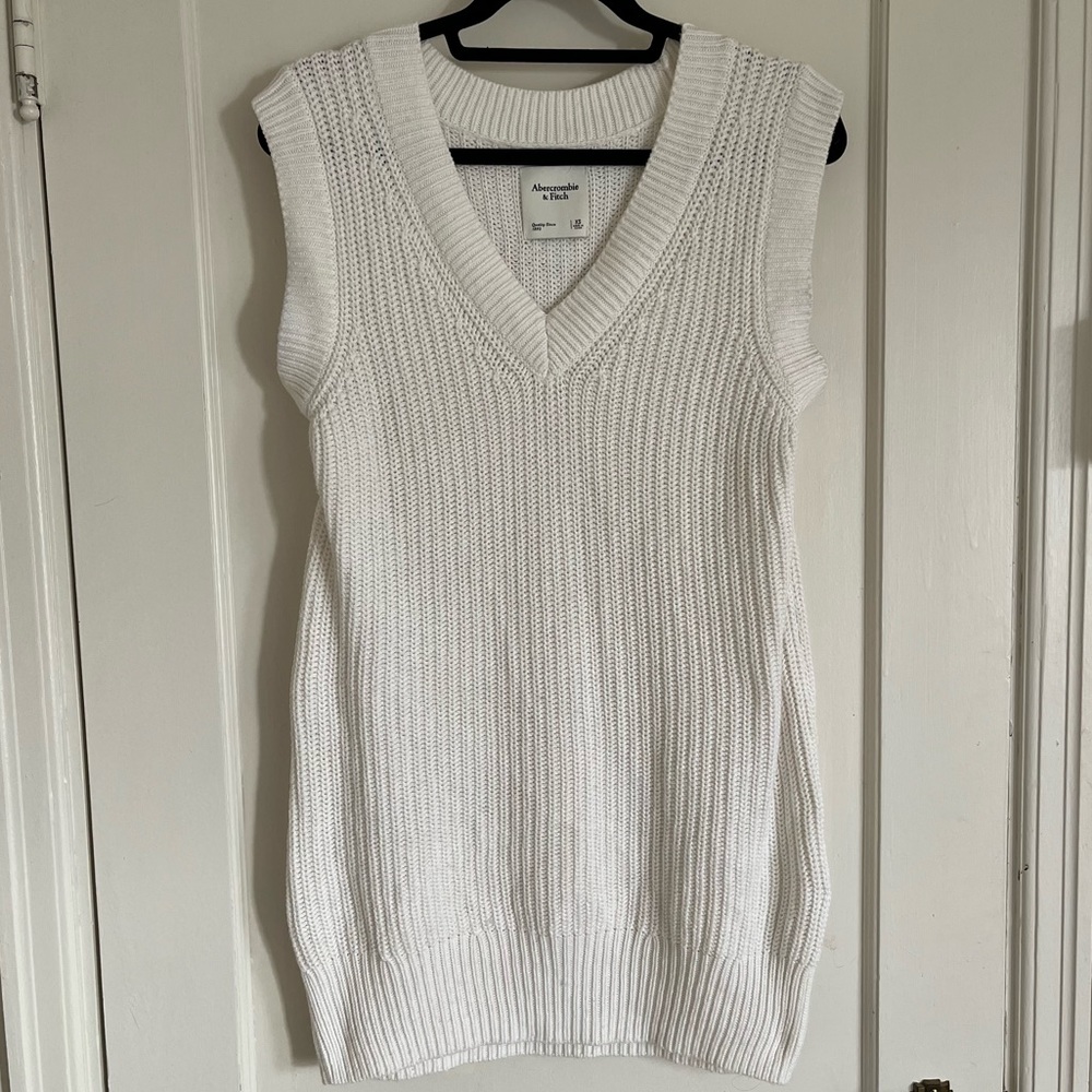 Abercrombie Sleeveless Vest Sweater Dress Size XS - Picture 2 of 10